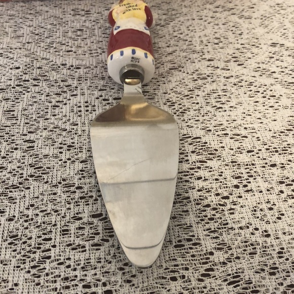 Goose Berry Patch Angel Pie Server Fresh-Baked With Love Holiday Christmas - Picture 8 of 9